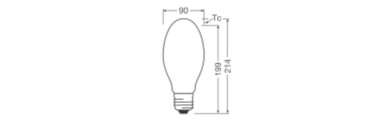 Ledvance HQL LED FILAMENT P 5400LM 29.1W 