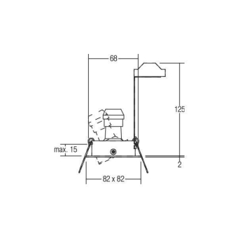 BRUM HV-Einbaustr. GU10 max.    36148220 