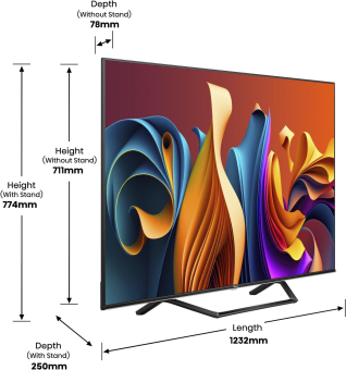 Hisense 55A7NQ sw QLED-TV 
