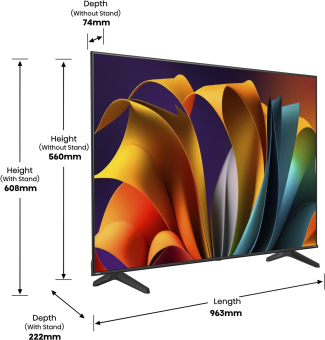 Hisense 43A6N sw LED-TV 