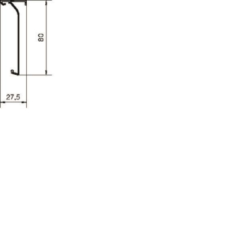 Hager Sockelleistenkanal-  SL20080229016 