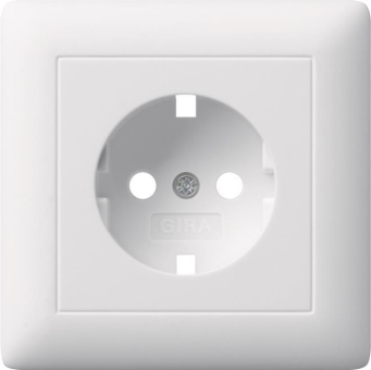 GIRA 092904 Abdeckung SCHUKO Vollplatte 