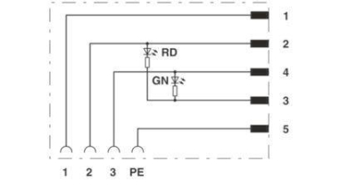 Phoenix 1458596      SAC-5P-MS/AD-2L SCO 