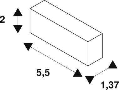 SLV GRAZIA 20 LED Aufbauprofil   1000535 