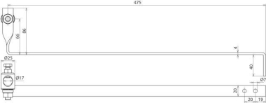 DEHN Stangenhalter                223005 