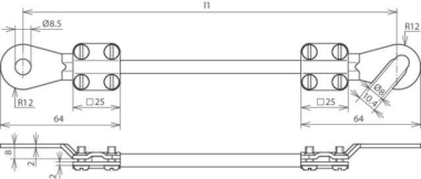 Dehn 410411 EL10 L1.05M 1KSO 8.10 1KSG 8 