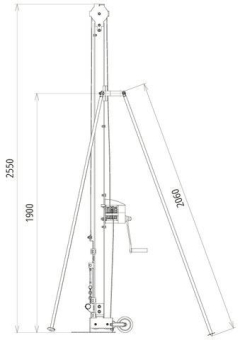 DEHN Hammergerüst St/tZn          600003 