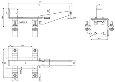 DEHN Hammerführungsschl. St/tZn   600035 
