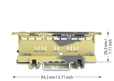 WAGO 221-510/000-053 Befestigungsadapter 