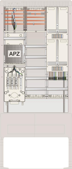 ABN Zähleranschlusssäule 2  SZ207ZA2502R 
