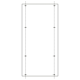 ABN PVC-Montageplatte AS-205    SY47436M 