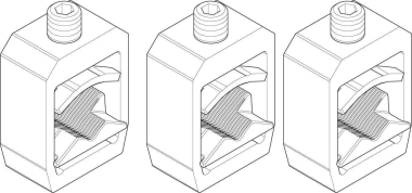 ABN Rahmenklemme NH2/3           XASRK22 