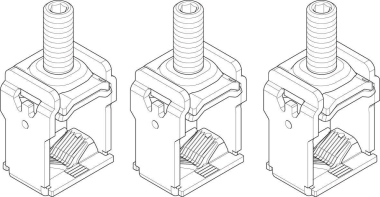 ABN Stahl-Einlegeklemme NH1-3   XASEK912 