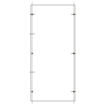 ABN PVC-Montageplatte AS-142    SY47433M 