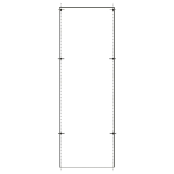 ABN PVC-Montageplatte AS-162    SY47434M 