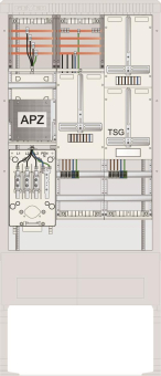 ABN Zähleranschlusssäule 2   SZ207ZA2412 