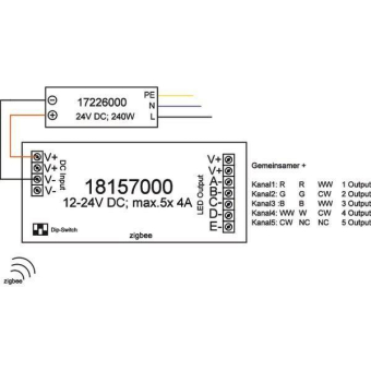 Brumberg LED Dim ZigBee, IP20   18157000 