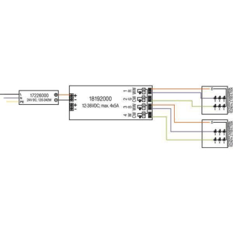BRUM LED 1 Zonen Tisch-         18201000 