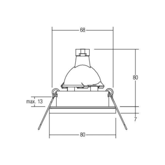 BRUM NV-Einbaudownlight          2062.02 