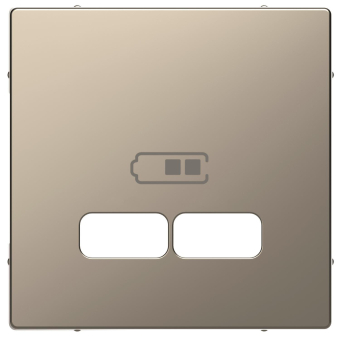 Merten Zentralplatte f.USB  MEG4367-6050 