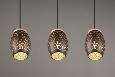 Trio PL BIDAR, 3xE27,          R31573080 