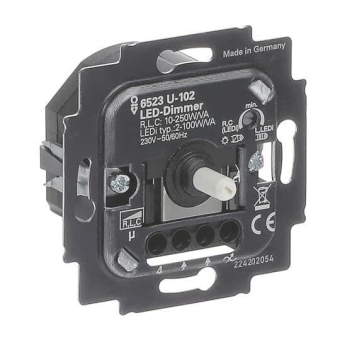 BJ Busch-Dimmer Einsatz UP    6523 U-102 