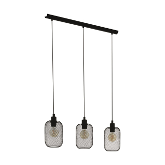 EGLO Hängeleuchte WRINGTON schwarz 43333 