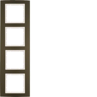 Berker Rahmen B.3 Alu,          10143021 