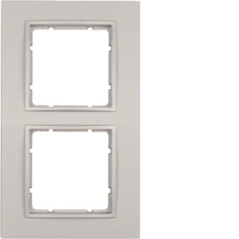 Berker Rahmen B.7 alu, matt     10126424 