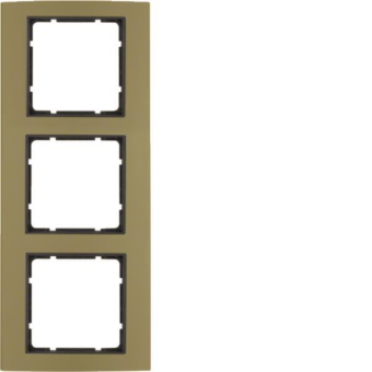 Berker Rahmen B.3 Alu,          10133016 