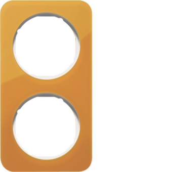 Berker Rahmen 2fach R.1 orange  10122339 
