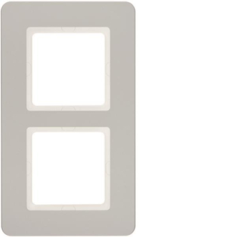 Berker Rahmen 2fach Q.7 alu     10126184 