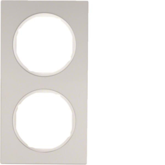 Berker Rahmen R.3 Alu/polarweiß 10122274 