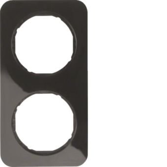 Berker Rahmen R.1 schwarz,      10122145 