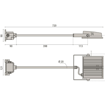 PIL LED-Minifluter Guell Zero   06115394 