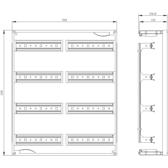 Siemens 8GK43514KK22 ALPHA400/630DIN 