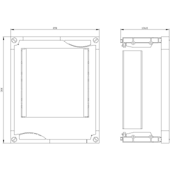 Siemens ALPHA, Einbausatz  8GK4800-2KK12 