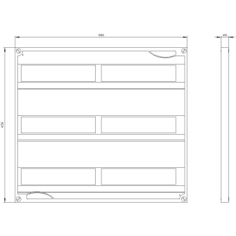 Siemens 8GK9601-3KK21 ALPHA630DIN, 
