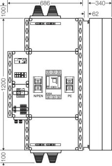 Hensel PV-Freischaltstelle    Mi AE 5263 
