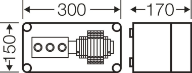 Hensel Mi m.Messtrennklemmen     Mi 2133 