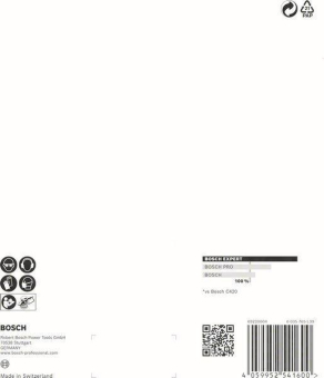 Bosch EXPERT Schleifblatt     2608900822 