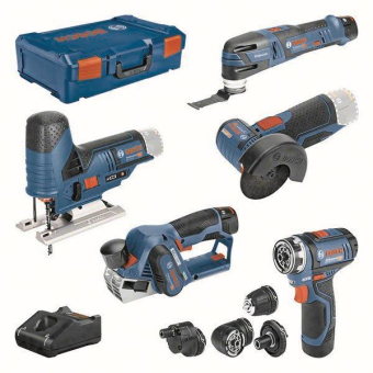 Bosch Tool Kit 12V GSR(FC),GOP,GHO,GWS, 