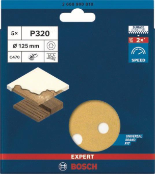 Bosch EXPERT Schleifblatt     2608900810 