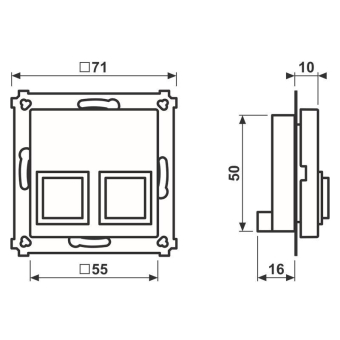 JG Dienstzimmereinheit    NRSAS0834DZEWW 