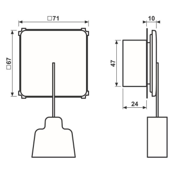 JG Zugtaster             NRSCD0834ZTWW 
