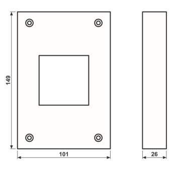 JG Aufputzgehaeuse           NRSDZTAPWW 