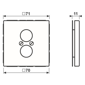 JG LS-design Abdeckung für       LS962WW 