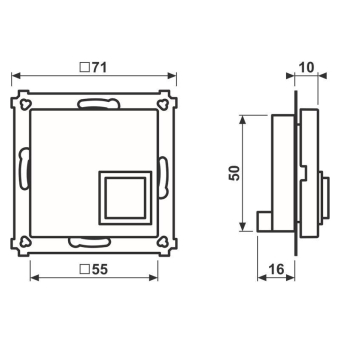 JG Abstelltaster           NRSAS0834ATWW 