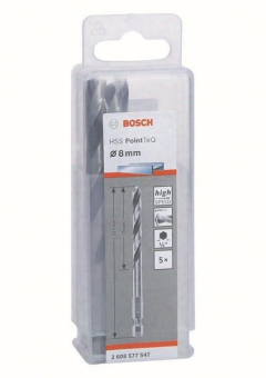 Bosch 5 Hex 8x75x117        HSS PointTeQ 