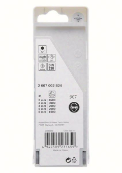 Bosch HSS PointTeQ 5tlg Set   2607002824 